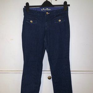 Juicy Couture Girls Dark Wash Denim Bootcut Jeans